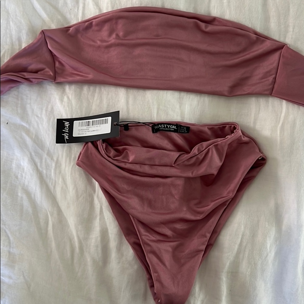 NastyGal NWT MAUVE Bikini